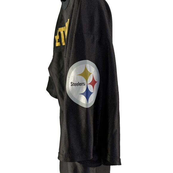 Mens NFL Team Apparel Pittsburgh Steelers Ben Roethlisberger #7 Jersey Sz Large - Picture 6 of 10